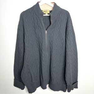 Orton Brothers Cotton Sweater Gray Size XL